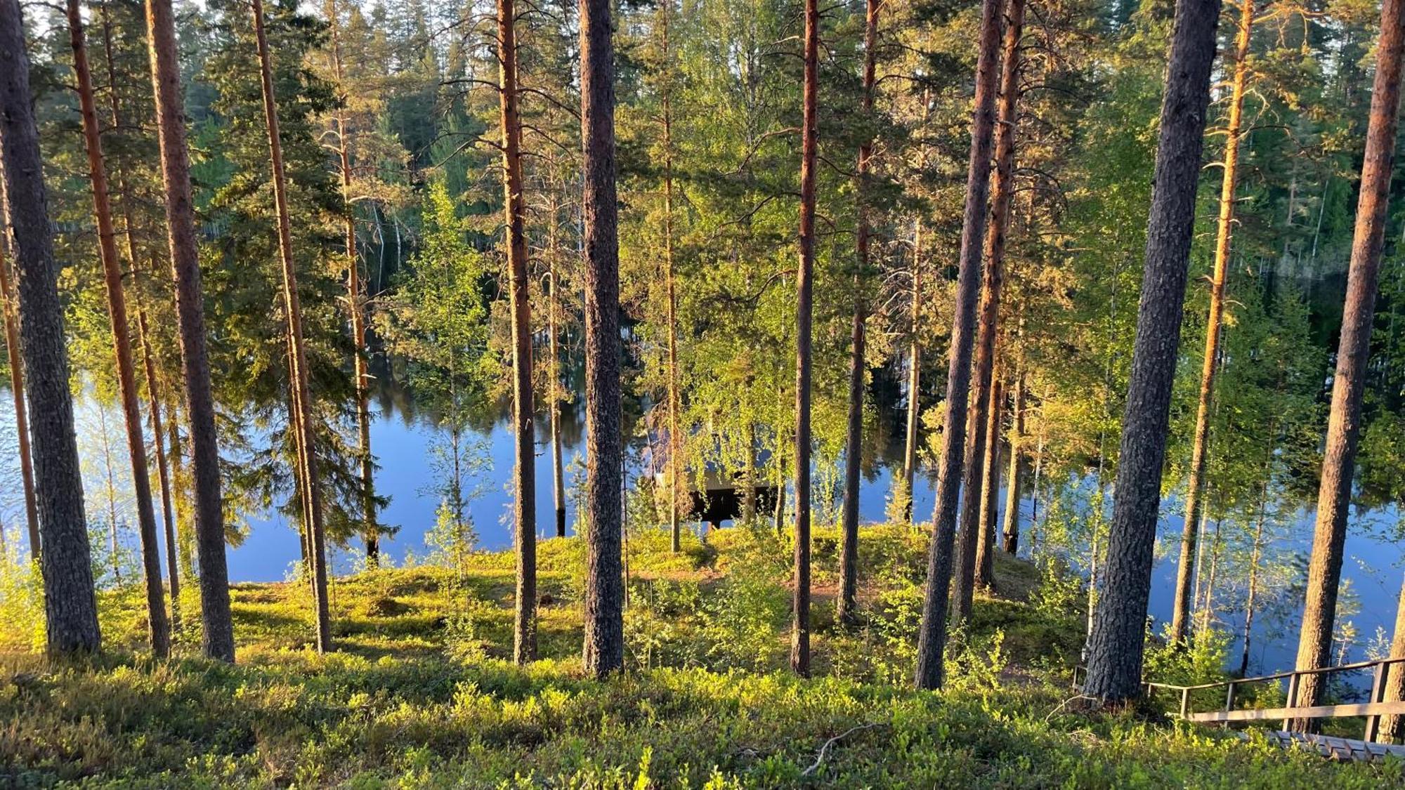 Ahvenlampi Camping Saarijärvi Buitenkant foto