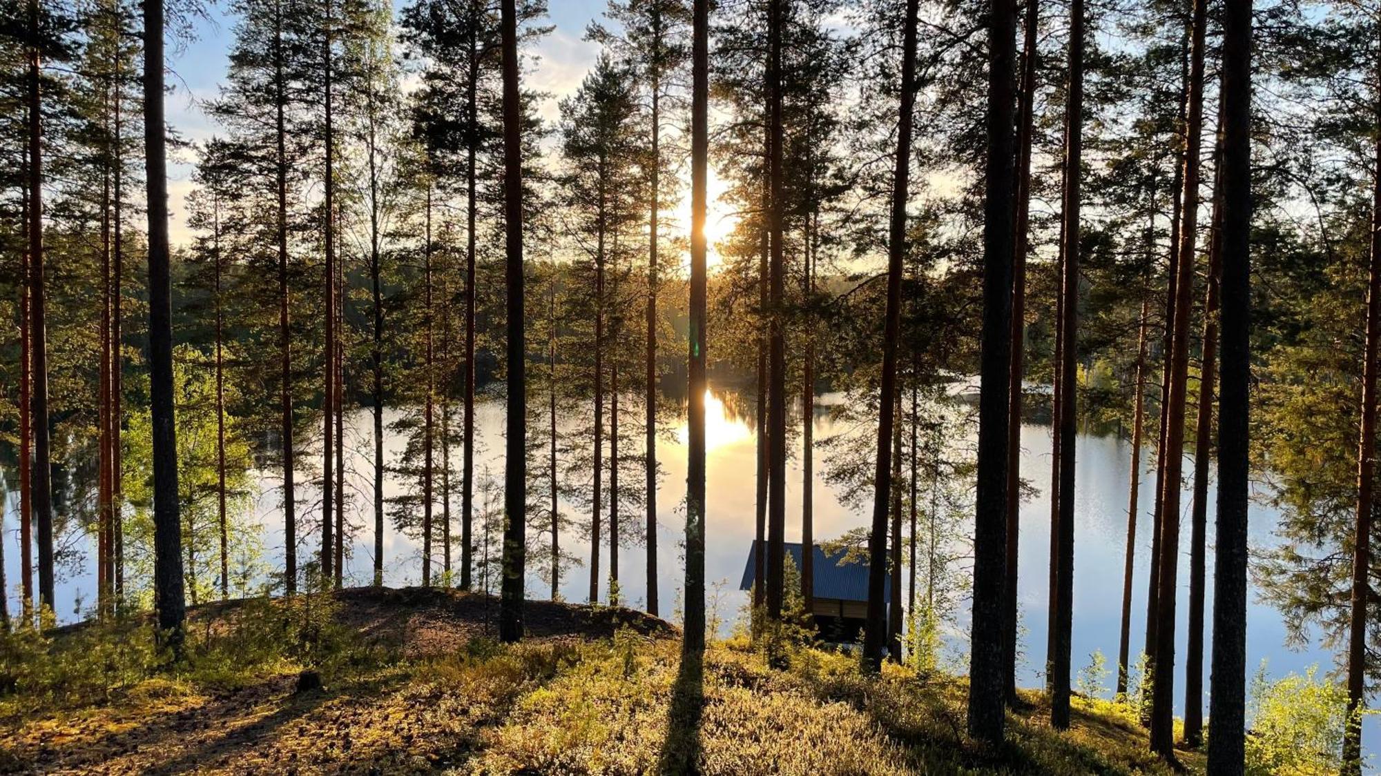 Ahvenlampi Camping Saarijärvi Buitenkant foto