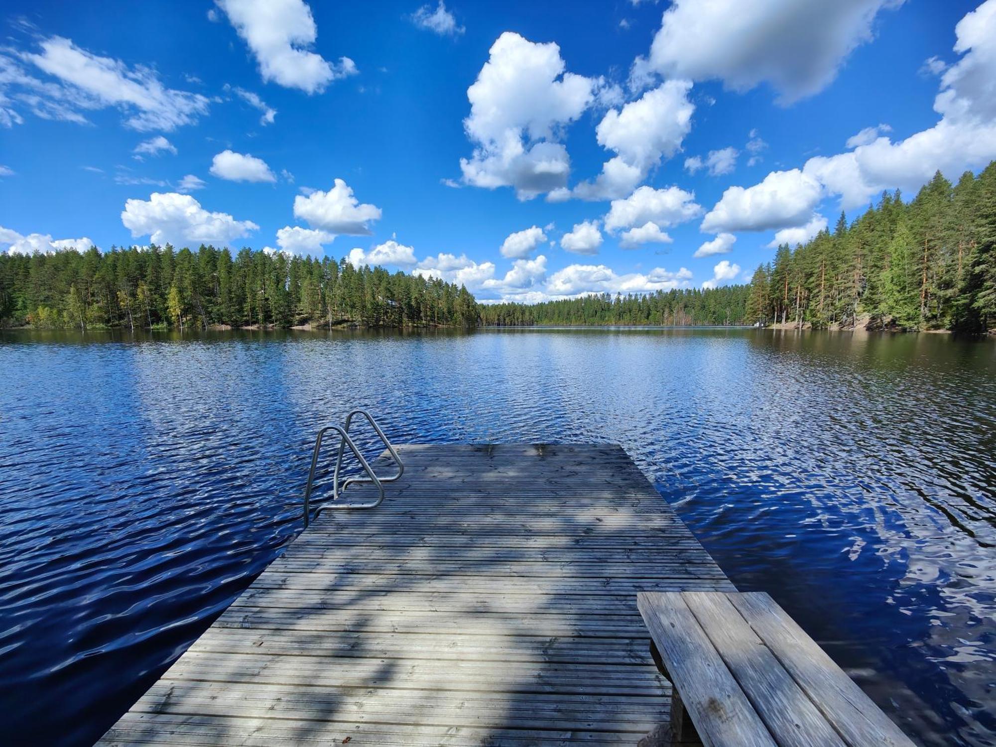 Ahvenlampi Camping Saarijärvi Buitenkant foto