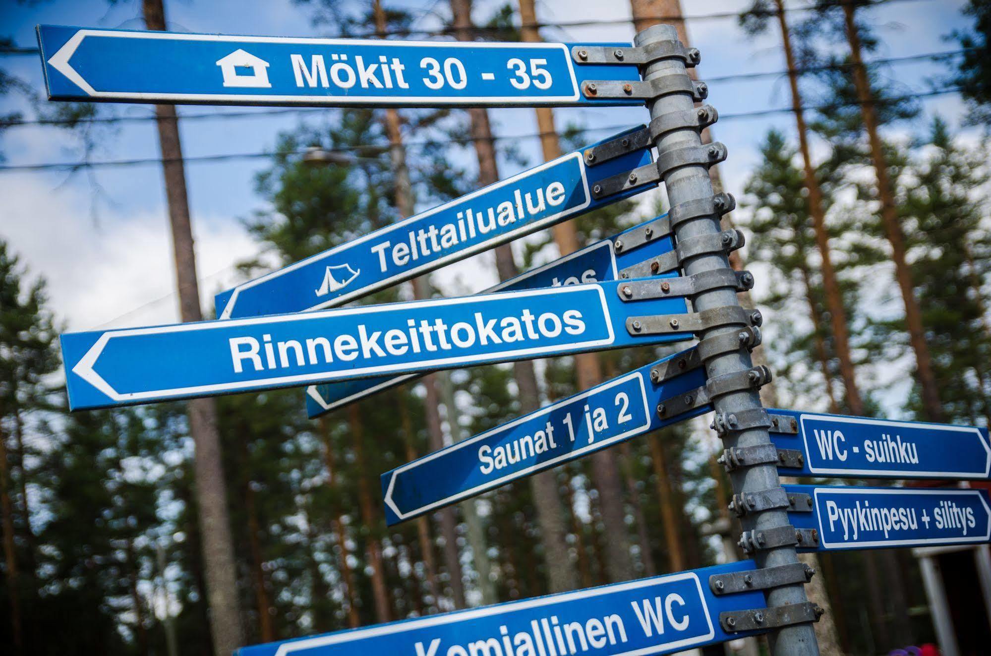 Ahvenlampi Camping Saarijärvi Buitenkant foto
