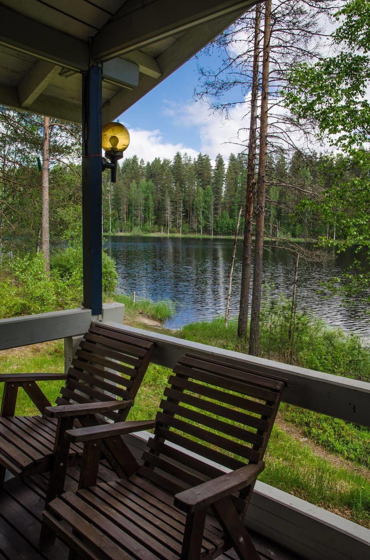 Ahvenlampi Camping Saarijärvi Buitenkant foto