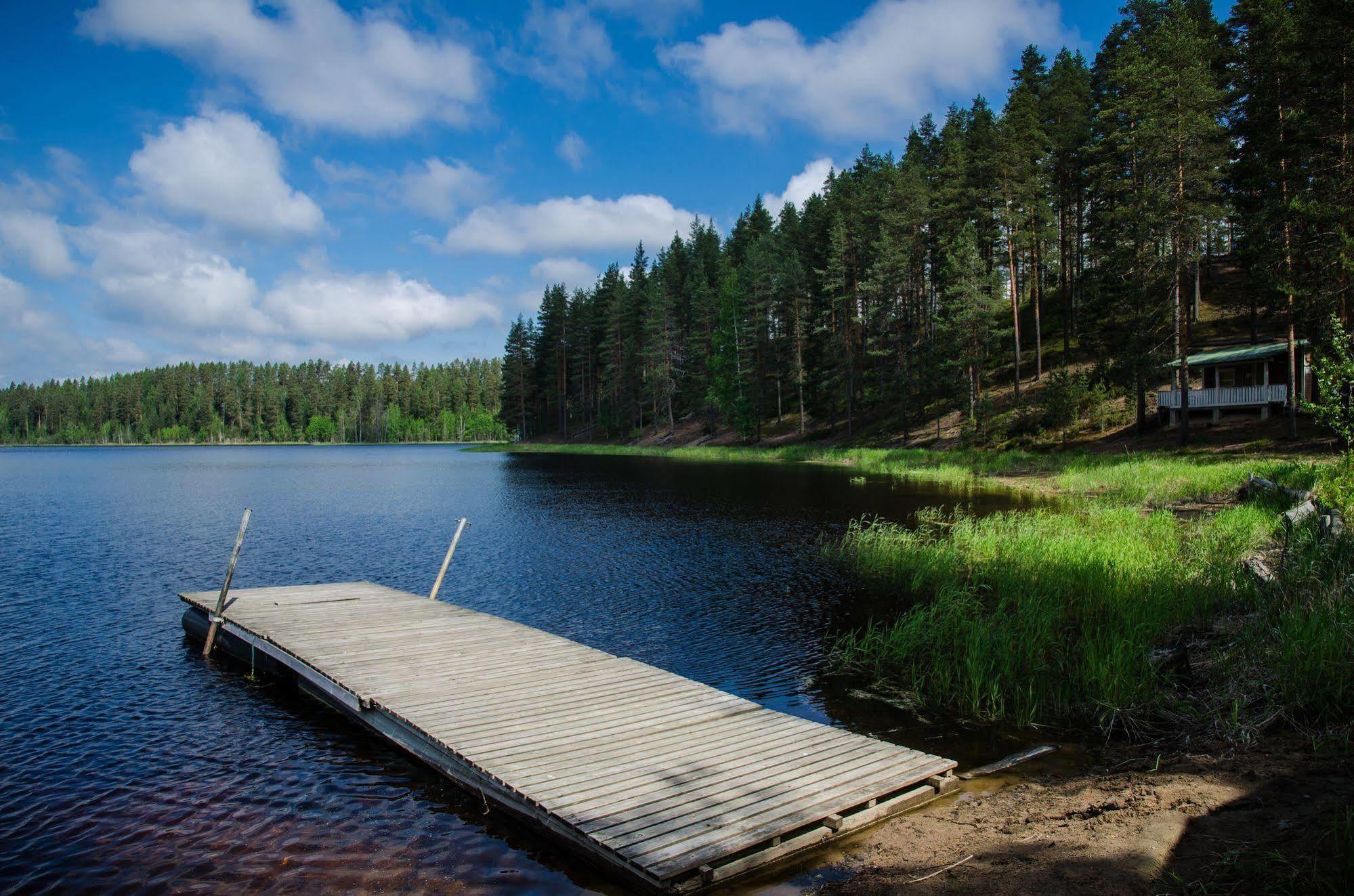 Ahvenlampi Camping Saarijärvi Buitenkant foto